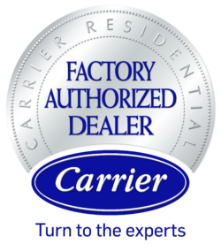 Carrier Factory Authorized Dealer Logo
